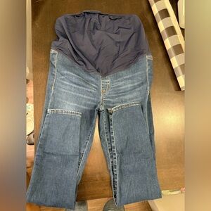J. Crew Maternity Blue Denim Skinny Jeans
